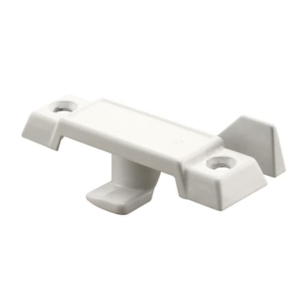 Prime-Line Deep Reach Window Sash Lock, 2-1/4 in. Hole Centers, diecast, White F 2689